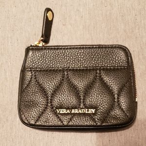 Vera Bradley quilted leather coin purse